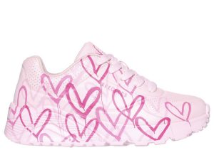 נעלי סניקרס סקצ'רס לנשים Skechers Uno Lite Spread - ורוד