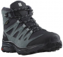 נעלי טיולים סלומון לגברים Salomon X Ward Leather Mid Gtx - שחור