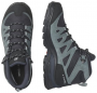 נעלי טיולים סלומון לגברים Salomon X Ward Leather Mid Gtx - שחור