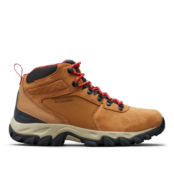 נעלי טיולים קולומביה לגברים Columbia Newton Ridge Plus II Suede WP - חום