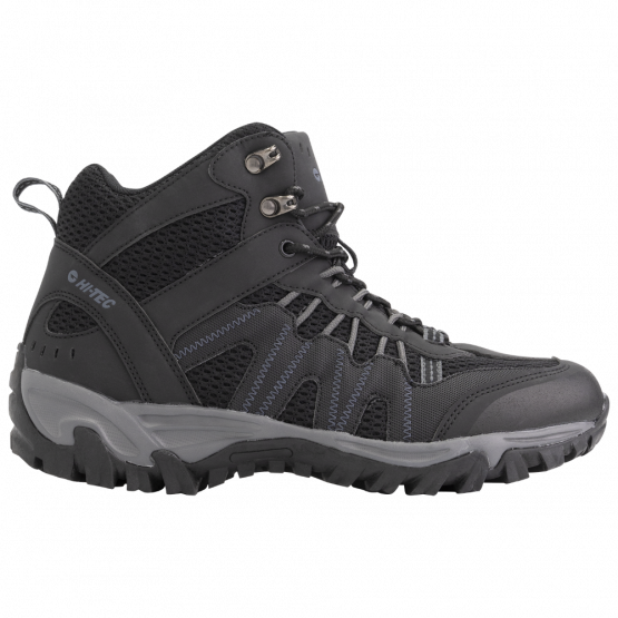 נעלי טיולים HI-TEC לגברים HI-TEC SANTA CRUZ TREK MID - שחור