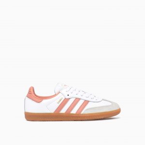 נעלי סניקרס אדידס לנשים Adidas Originals Samba Og - לבן/כתום