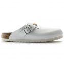 כפכפי בירקנשטוק לנשים Birkenstock Boston ESD - לבן