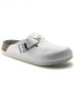 כפכפי בירקנשטוק לנשים Birkenstock Boston ESD - לבן