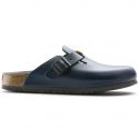כפכפי בירקנשטוק לנשים Birkenstock Boston ESD - כחול כהה