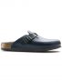 כפכפי בירקנשטוק לנשים Birkenstock Boston ESD - כחול כהה