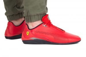 נעלי סניקרס פומה לגברים PUMA Ferrari Drift - אדום