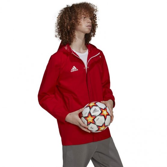 ג'קט ומעיל אדידס לגברים Adidas Entrada 22 - אדום