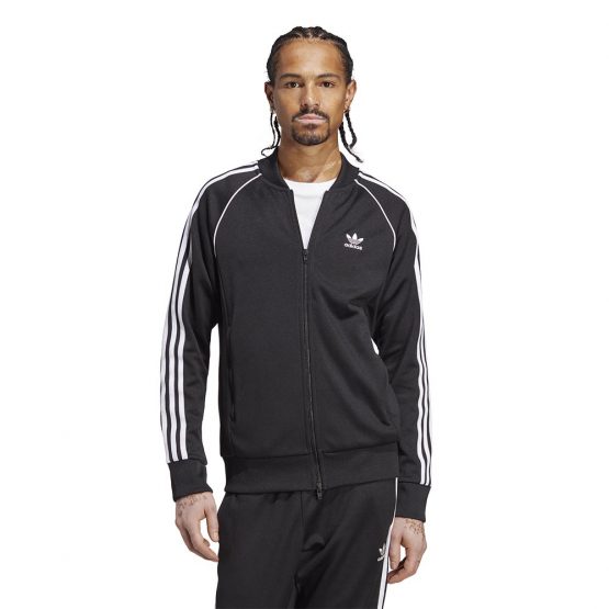 סווטשירט אדידס לגברים Adidas Originals ADICOLOR CLASSICS SST TRACK JACKET - שחור