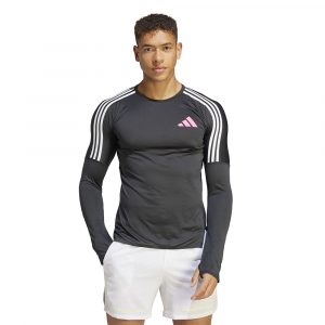 חולצת אימון אדידס לגברים Adidas Promo Longsleeve - שחור