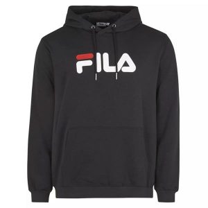 סווטשירט פילה לגברים Fila Barumini Hoody - שחור