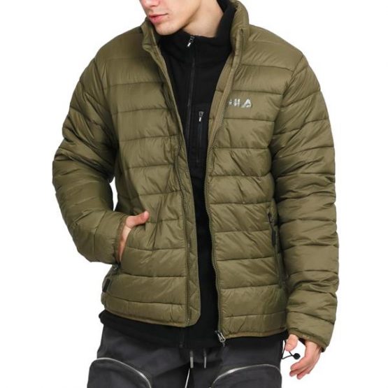 ג'קט ומעיל פילה לגברים Fila Carlos Lightweight Jkt - ירוק