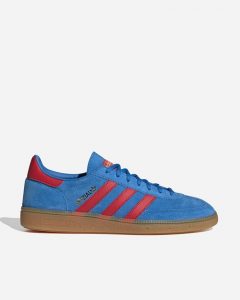 נעלי סניקרס אדידס לגברים Adidas Originals Handball Spezial - כחול/אדום