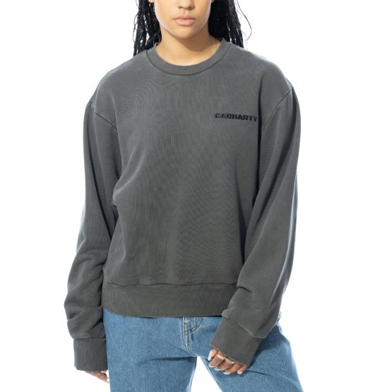 סווטשירט קארהארט לגברים Carhartt WIP Wip Akron Sweat - אפור