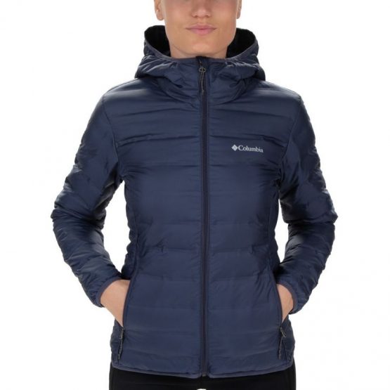 ג'קט ומעיל קולומביה לנשים Columbia Lake 22 Down Hooded Jacket - כחול נייבי