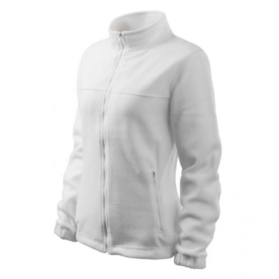 סווטשירט Malfini לנשים Malfini Jacket Fleece - לבן