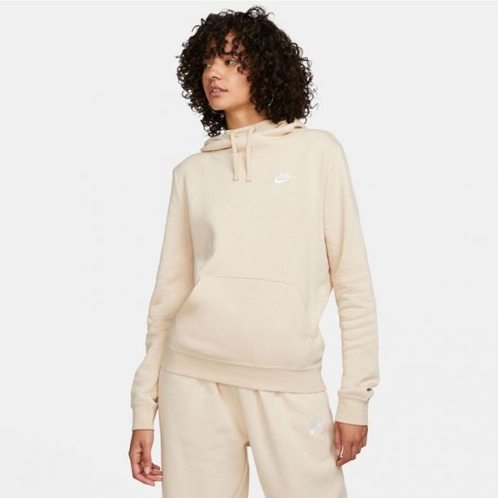 סווטשירט נייק לנשים Nike Sportswear Club - קרם