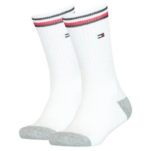 גרב טומי הילפיגר לנשים Tommy Hilfiger Th Iconic Sports Sock - לבן