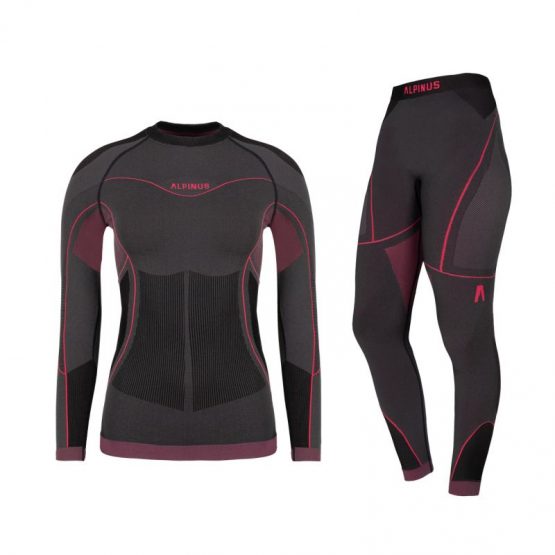 טרמי alpinus לנשים alpinus underwear Tactical Mora Set - אפור