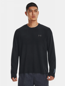 חולצת אימון אנדר ארמור לגברים Under Armour Stride Ls Tshirt - שחור