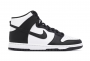 נעלי סניקרס נייק לגברים Nike Dunk High Retro Panda - שחור/לבן