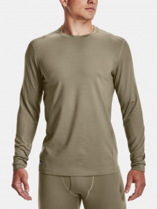 חולצת אימון אנדר ארמור לגברים Under Armour Tac Crew Cgi Base - חאקי