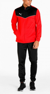 חליפת ספורט פומה לגברים PUMA individual - שחור/אדום