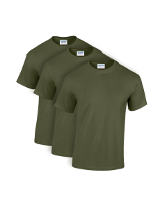 חולצת טי שירט soldiers לגברים soldiers Pack of 6 army t-shirts - ירוק