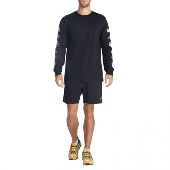 סווטשירט אסיקס לגברים Asics Gel-Lyte III LS Tee - שחור