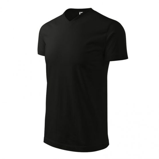 ציוד לחיילים Malfini לגברים Malfini Heavy V-neck - שחור