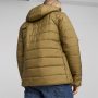 ג'קט ומעיל פומה לגברים PUMA Ess Hooded Padded Jacket - ירוק זית