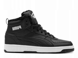 נעלי סניקרס פומה לגברים PUMA Rebound Joy Fur - שחור