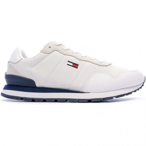 נעלי סניקרס טומי הילפיגר לגברים Tommy Hilfiger Jeans Mix Runner - לבן