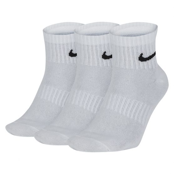 גרב נייק לגברים Nike Everyday Lightweight Training Ankle Socks 3 - לבן