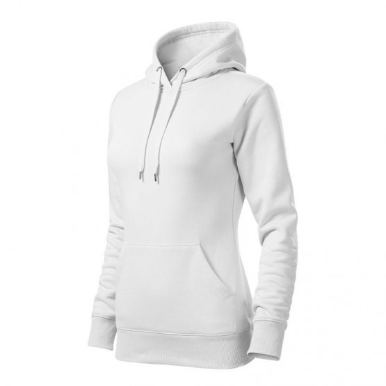 סווטשירט אדידס לנשים Adidas Cape Sweatshirt - לבן