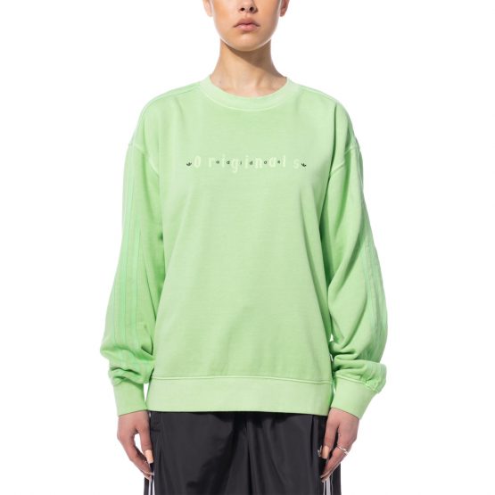 סווטשירט אדידס לנשים Adidas Originals Sweatshirt - ירוק