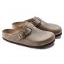 כפכפי בירקנשטוק לנשים Birkenstock Boston - בז'
