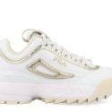 נעלי סניקרס פילה לנשים Fila Disruptor F Teens - לבן