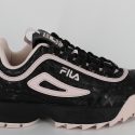 נעלי סניקרס פילה לנשים Fila Disruptor F Teens - שחור