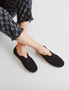 נעלי סניקרס IlseJacobsen לנשים IlseJacobsen Tulip - שחור