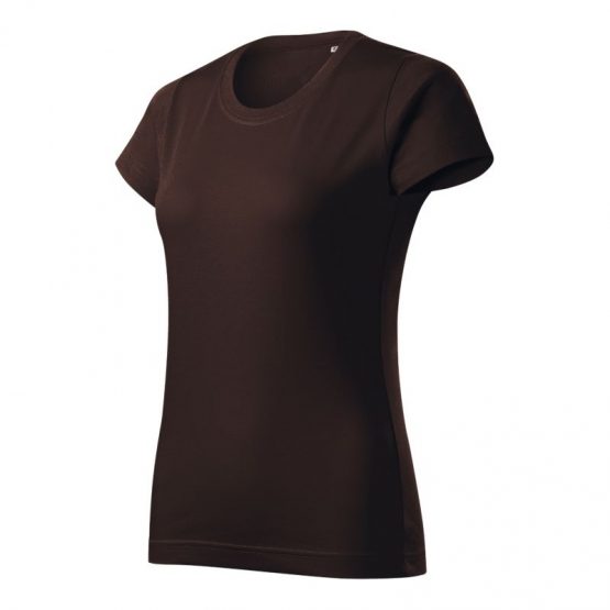 חולצת טי שירט Malfini לנשים Malfini Basic Free T-shirt - חום