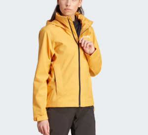 ג'קט ומעיל אדידס לנשים Adidas Terrex Multi - צהוב