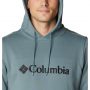 סווטשירט קולומביה לגברים Columbia CSC BASIC LOGO II HOOD - תכלת