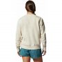 סווטשירט Mountain Hardwear לנשים Mountain Hardwear  LOGO PULLOVER CREW  - בז'