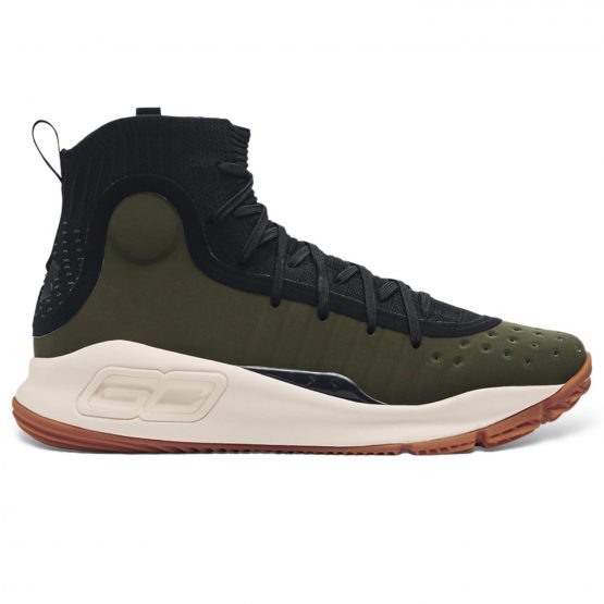נעלי כדורסל אנדר ארמור לגברים Under Armour Curry 4 Retro - ירוק