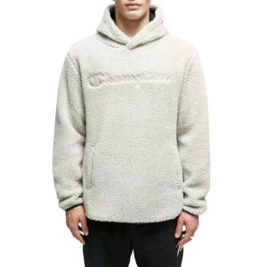 סווטשירט צ'מפיון לגברים Champion Hooded Top - קרם