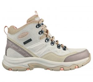 נעלי טיולים סקצ'רס לנשים Skechers Relaxed Fit Trego Rocky Mountain - בז'