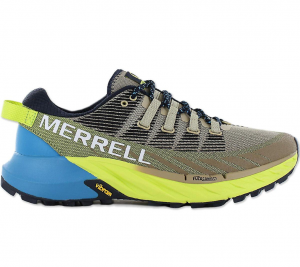 נעלי ריצת שטח מירל לגברים Merrell Agility Peak 4 - כחול/ירוק