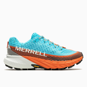 נעלי ריצת שטח מירל לגברים Merrell Agility Peak 5 - תכלת