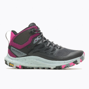 נעלי ריצת שטח מירל לנשים Merrell Antora 3 Mid Waterproof - שחור